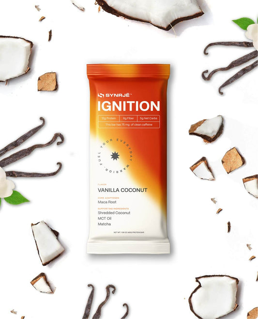 Ignition Bar | Vannilla Coconut | Maca Root for Energy & Vitality