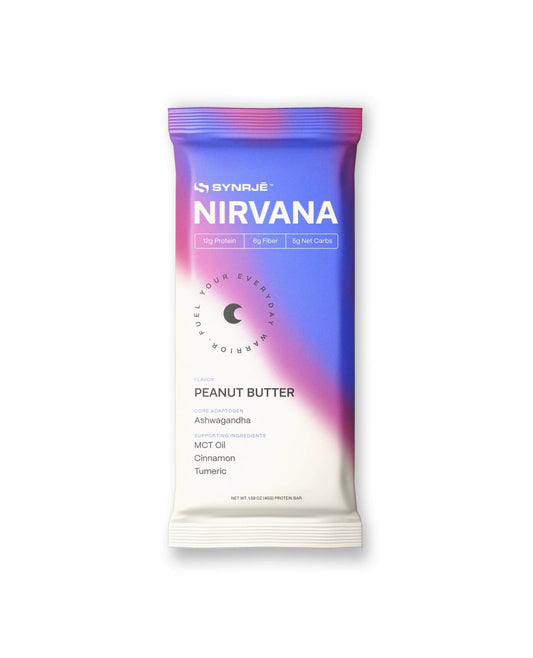 Nirvana Bar | Peanut Butter | Ashwagandha Adaptogens